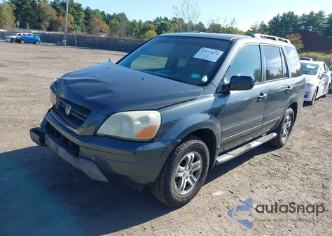 2003 Honda Pilot Ex-L z USA, uszkodzony, nr VIN 2HKYF185X3H517448